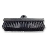Carlisle Dual Surface Floor Scrub Brush Head ONLY, 10" Black