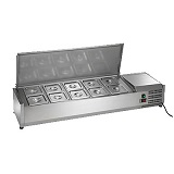 Arctic Air Refrigerated Counter-Top Prep Unit, 10-Pan