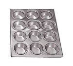 Admiral Craft Muffin Pan, 12 cup, 14" x 11"