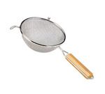 Adcraft Strainer, 10" dia., double mesh