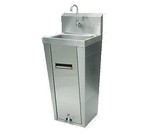 Advance Tabco Hand Sink, pedestal mounted base