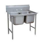 Advance Tabco Sink, two compartment