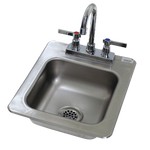 Advance Tabco Drop-In Sink, one compartment