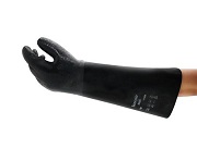 Ansell Edmont Neoprene Gloves, Black