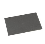 American Metalcraft Bar Mat, 12"x18", Rubber, Black