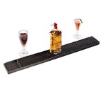 American Metalcraft Bar Mat, 3-1/4" x 27", Black