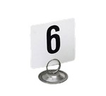 American Metalcraft Table Numbers, numbers 1 thru 100