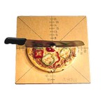 American Metalcraft Pizza Slice Cutting Board and Guide