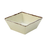 American Metalcraft Serving Bowl, 9.5" Square, Melamine, Antique White