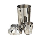 American Metalcraft Cocktail Shaker, 3-piece set, 8 oz