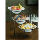 American Metalcraft Display Stand, 3-tier, 24"W