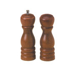 American Metalcraft Salt & Pepper Mill / Shaker Set 6", Wood