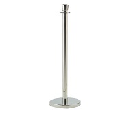 Aarco Products Crowd Control Stanchion, Chrome