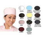 Chef Revival Chef's Pill Box Hat, XL, hounds tooth