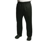 Basic Chef's Pants, Baggy, Black