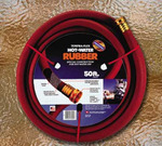 CactusMat Hot Water Hose, 50', Red