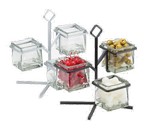 Cal-Mil Condiment Caddy, 3-Tier, Countertop Organizer, 12-1/2" x 11" x 13"