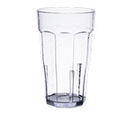 Cambro Laguna Tumbler, Fluted, 16oz., Plastic, Clear