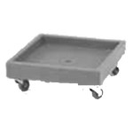 Cambro Camdolly&reg;, 22-1/2"D x 22-1/2"L x 8-1/4"H, Brown