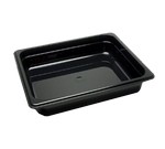 Cambro Food Pan, 1/2 size, 2-1/2" deep, black