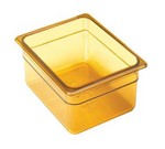 Cambro High-heat 1/2 x 6" Pan, amber