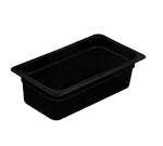 Cambro High-heat 1/3 x 2.5" Pan, black