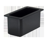 Cambro ColdFest&reg; Food Pan, 1/3 size, 6" deep, black