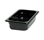 Cambro Food Pan, 1/4 size, 2-1/2" deep, black