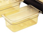 Cambro High-heat 1/4 x 4" Pan, amber