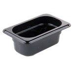 Cambro High-heat 1/9 x 2.5" Pan, black