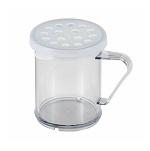 Cambro Camwear Shaker/Dredge, w/Lid, Parsley (White)