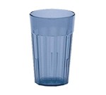 Cambro Tumbler, fluted, 12.6 oz., slate blue