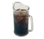 Cambro Pitcher, 60 oz., 9"H x 7-1/4"D, clear