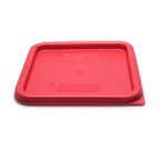 Cambro Red Square Lid fpr 6 & 8 qt.