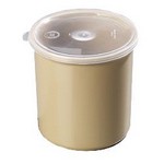 Carlisle 1.2 qt Crock w/ Lid, Beige