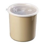 Carlisle 2.7 qt Crock w/ Lid, Beige