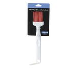 Carlisle Pastry Brush, 2", Silicone w/ Hook, Heat-Resist, Red