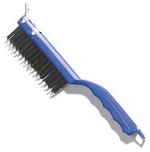 Carlisle Wire Brush, Carbon Steel Bristles, w/ Scraper