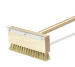 Carlisle Oven Brush & Scraper, 42", includes handle