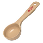 Carlisle Portion Server, 2 oz., solid, beige, short handle