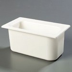 Carlisle Coldmaster&reg; Food Pan, 1/3 size x 6", White