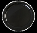 Carlisle Dinner Plate, 10", narrow rim, black