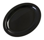 Carlisle Platter, Plastic, Oval, 12" x 9"