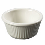 Carlisle Fluted Ramekin, 3 oz., Bone