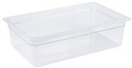 Cambro Food Pan, full size, 6" deep, clear