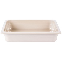 Cambro High-heat 1/2 x 2.5" Pan, sandstone