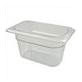 Cambro Food Pan, 1/9 size, 4"deep, clear