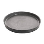 Cheforward Plate, 10" dia., Stone Grey