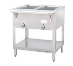 Duke Aerohot Steamtable Sealed-Well Hot Food Unit, 2-well