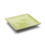 Elite Global Tray, 11" Square, Textured, Weeping Willow Green